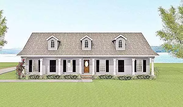 image of country house plan 6432
